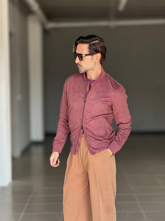 BIKER ECORENNA COLOR PRUGNA  DOPPIOCURSORE