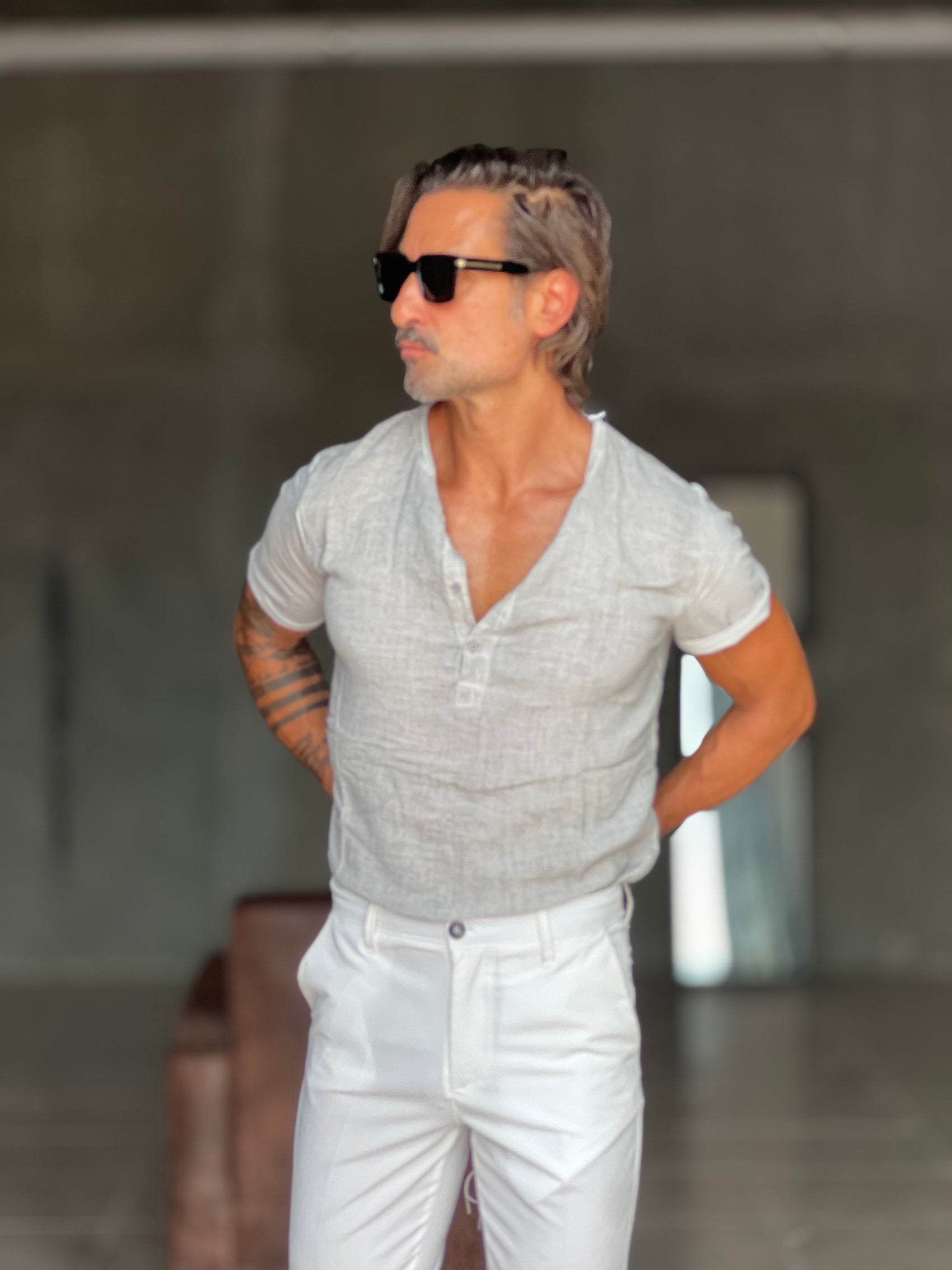GIOSTRA VISCOSE SHIRT