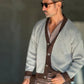 WHITE VISCOSE TROUSERS WITH REGULAR BOTTOM