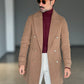 CAPPOTTO  CAMMELLO  DOPPIOPETTO  DOPPIATO LANA E MISTI BOTTONE METALLO