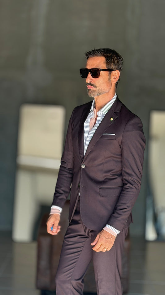 ABITO MORO  MONOPETTO VISCOSA E MISTI
