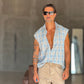 CAMICIA  SMANICATA CELESTA OVER FIT