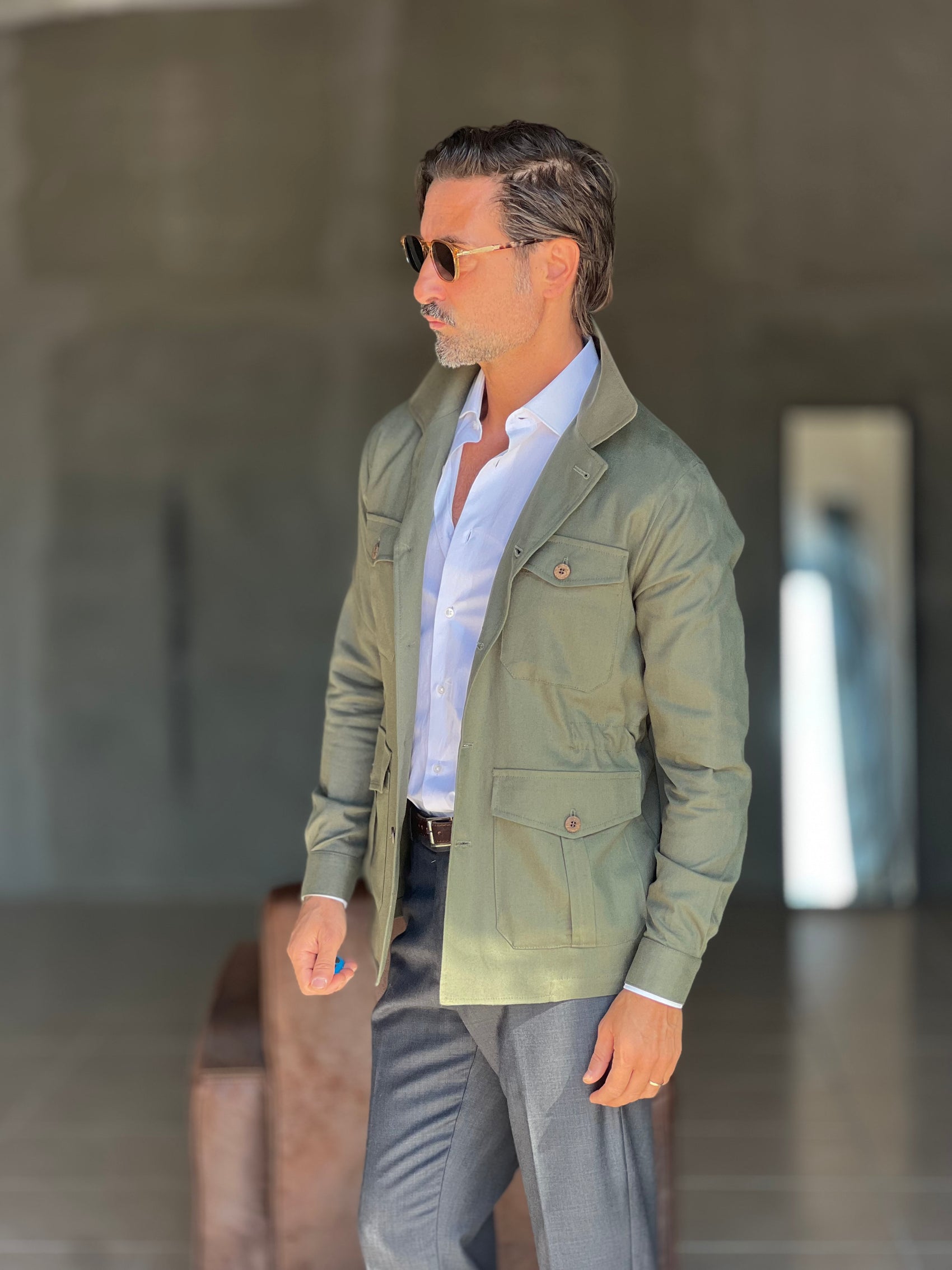 GIOSTRA VISCOSE SHIRT