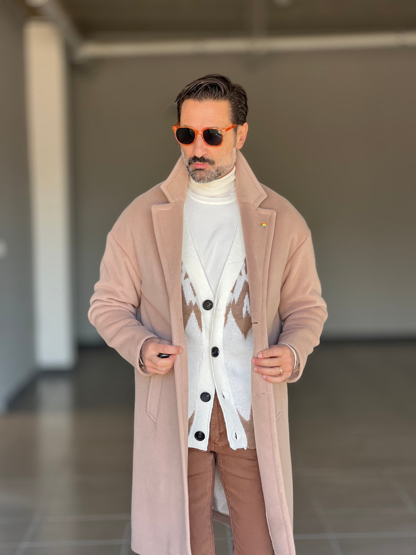 *CAPPOTTO  CAMMELLO OVER FIT