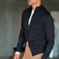WHITE VISCOSE TROUSERS WITH REGULAR BOTTOM