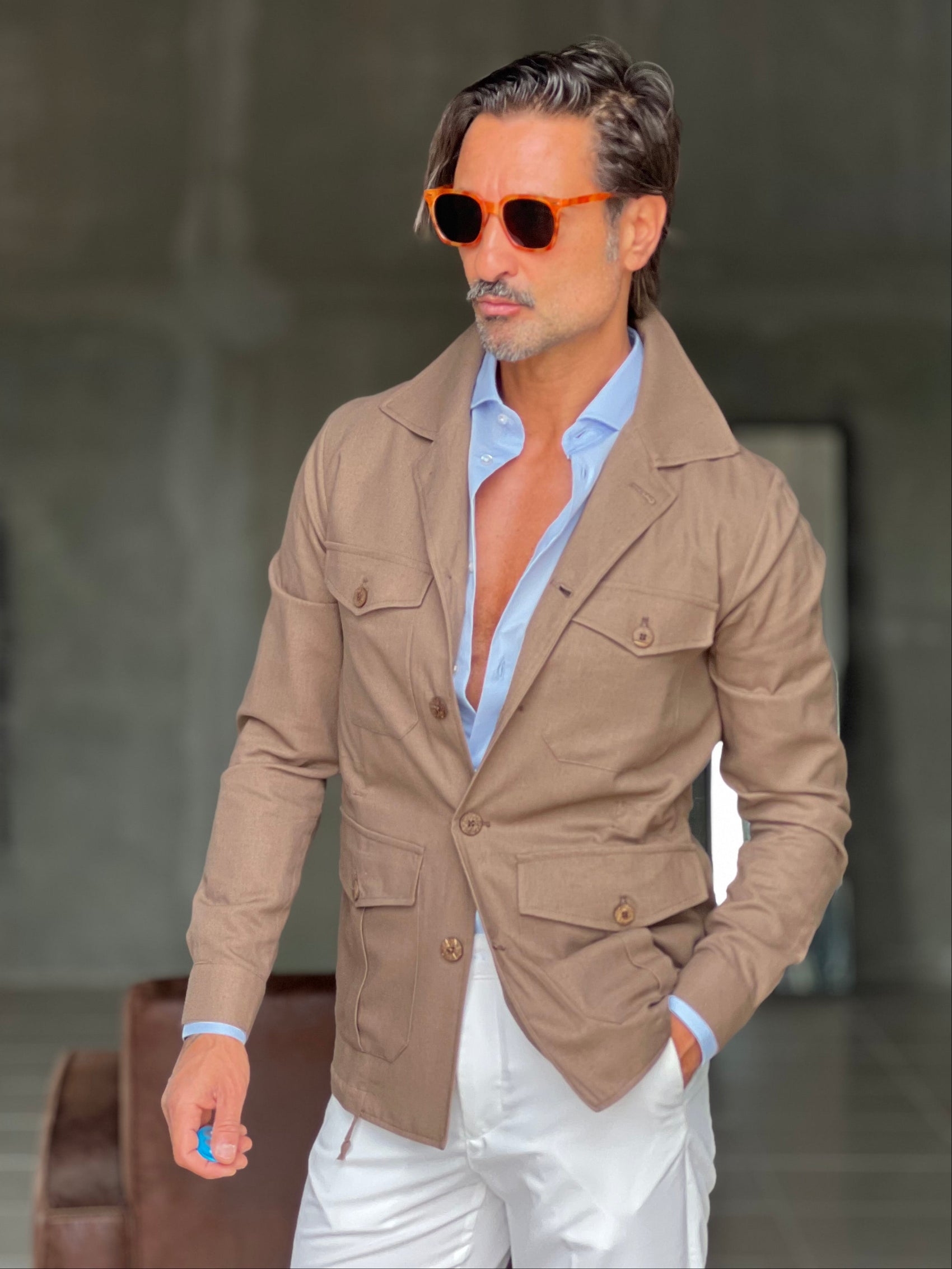 GIOSTRA VISCOSE SHIRT