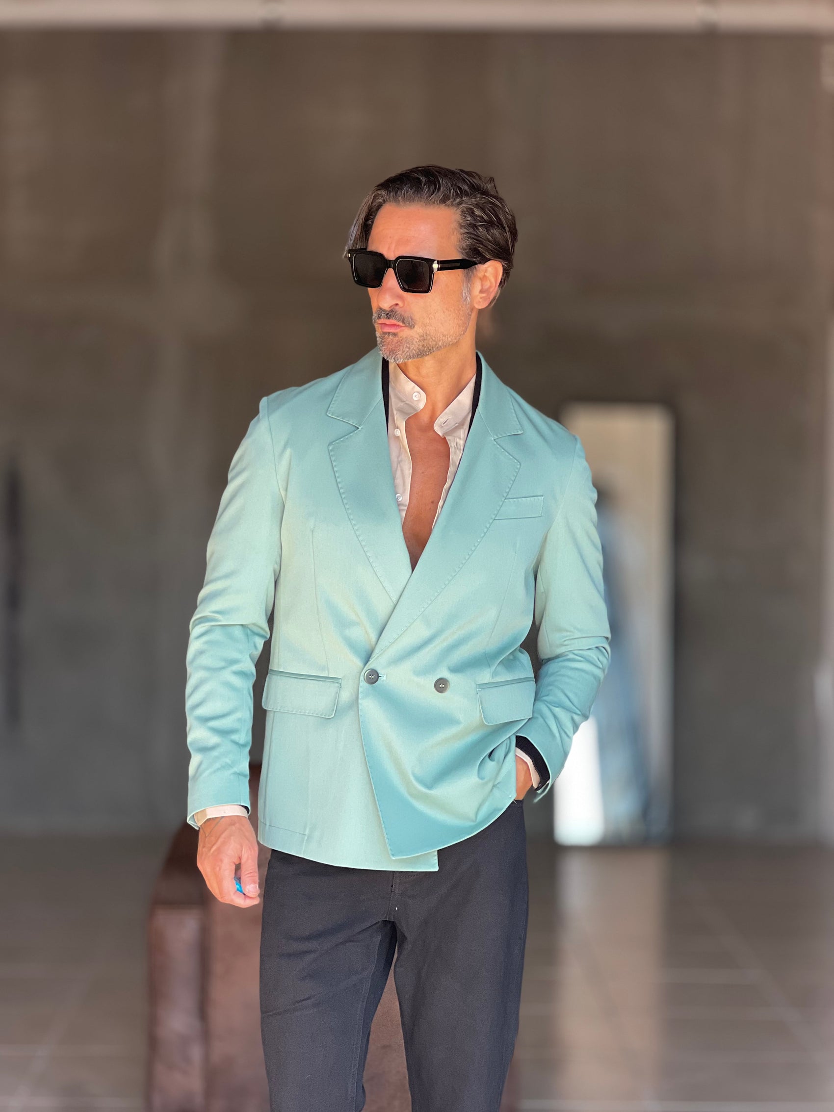 GIACCA TIFFANY  DOPPIOPETTO OVER FIT 0482 (ABBINABILE AL PANTALONE 0482 )