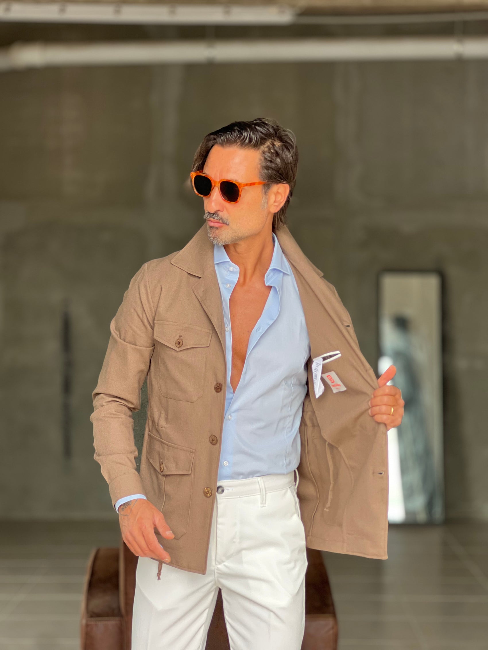 GIOSTRA VISCOSE SHIRT