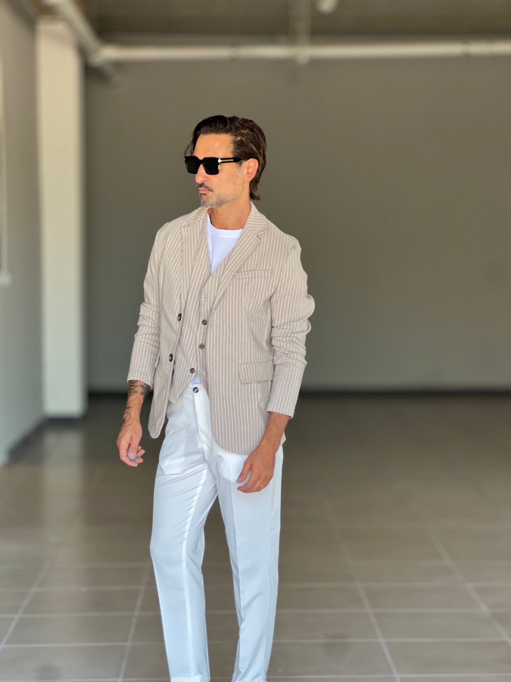 ECORENNA ECRU' BOMBER JACKET