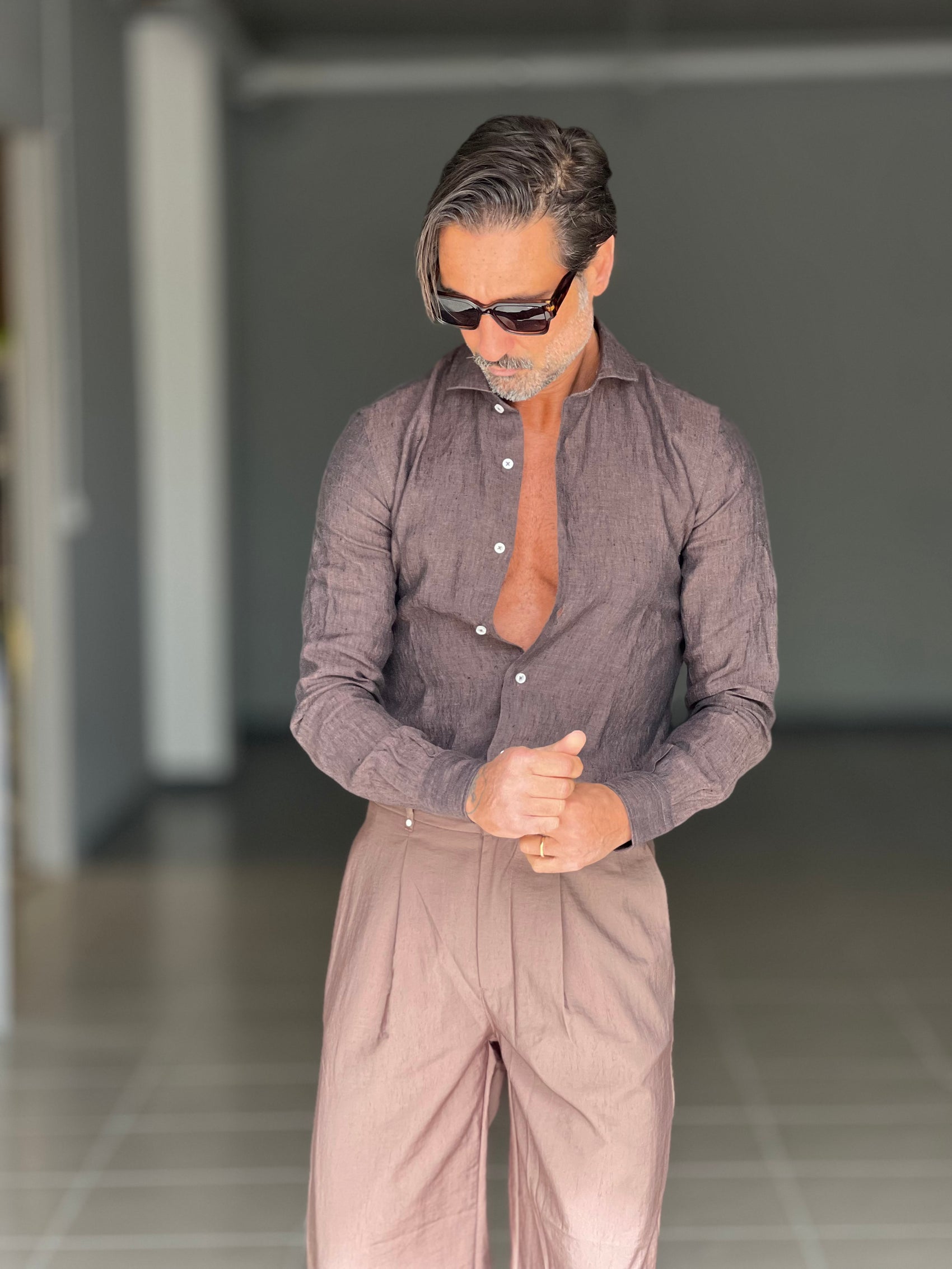 CAMICIA DEPOT MORO LINO FIAMMATO