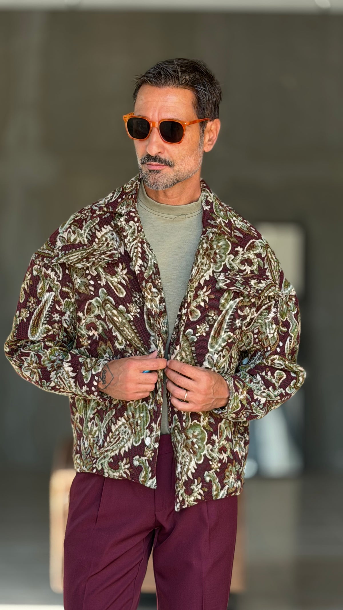 ECORENNA ECRU' BOMBER JACKET
