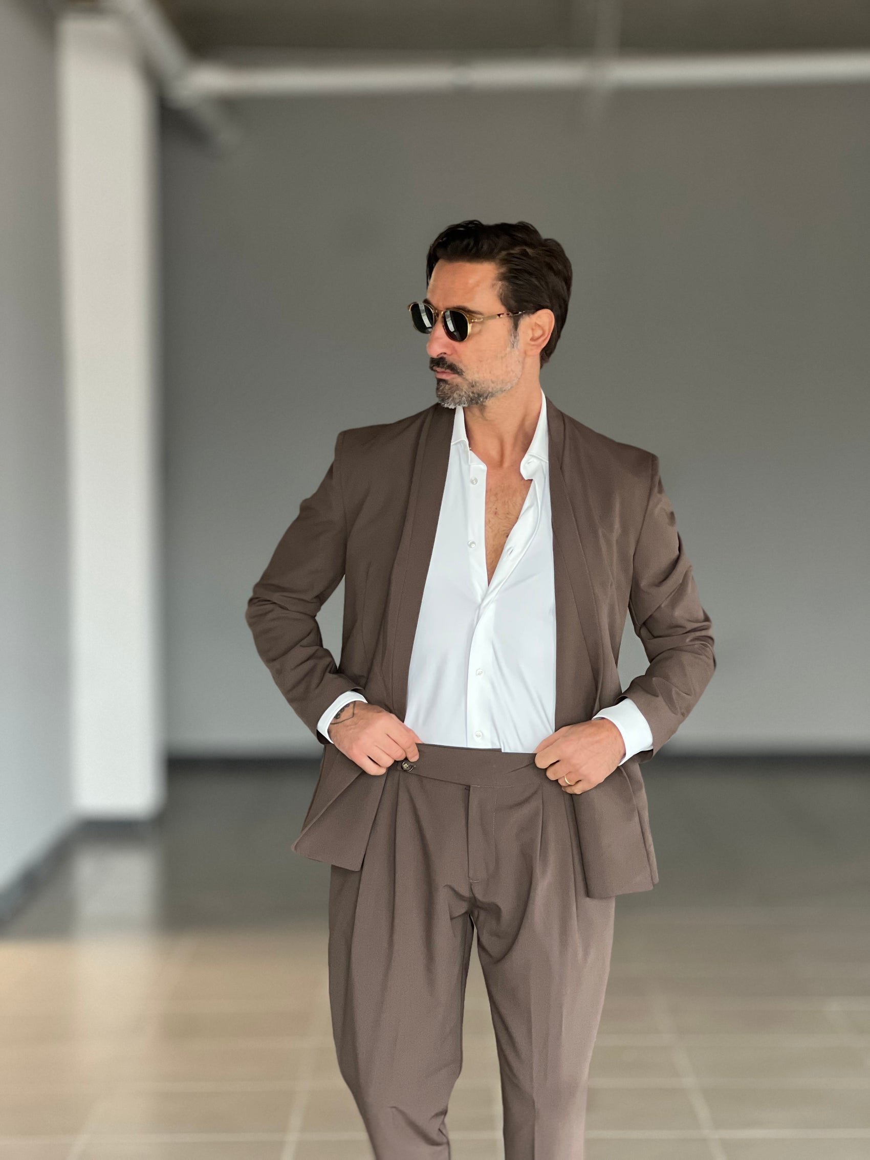 CAMICIA DEPOT BIANCA EFFETTO MAGLINA    COTONE DOPPIO RITORTO 004