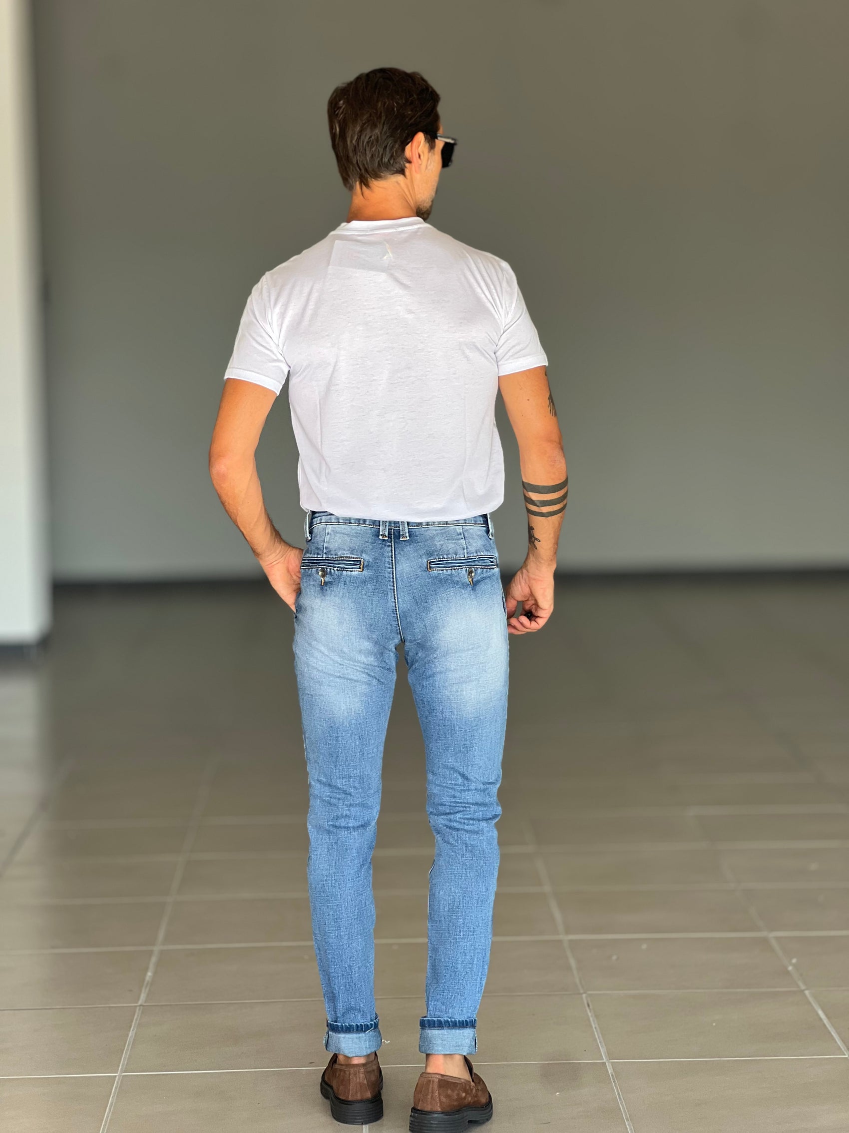 *JEANS  FIRENZE  LAVAGGIO CHIARO