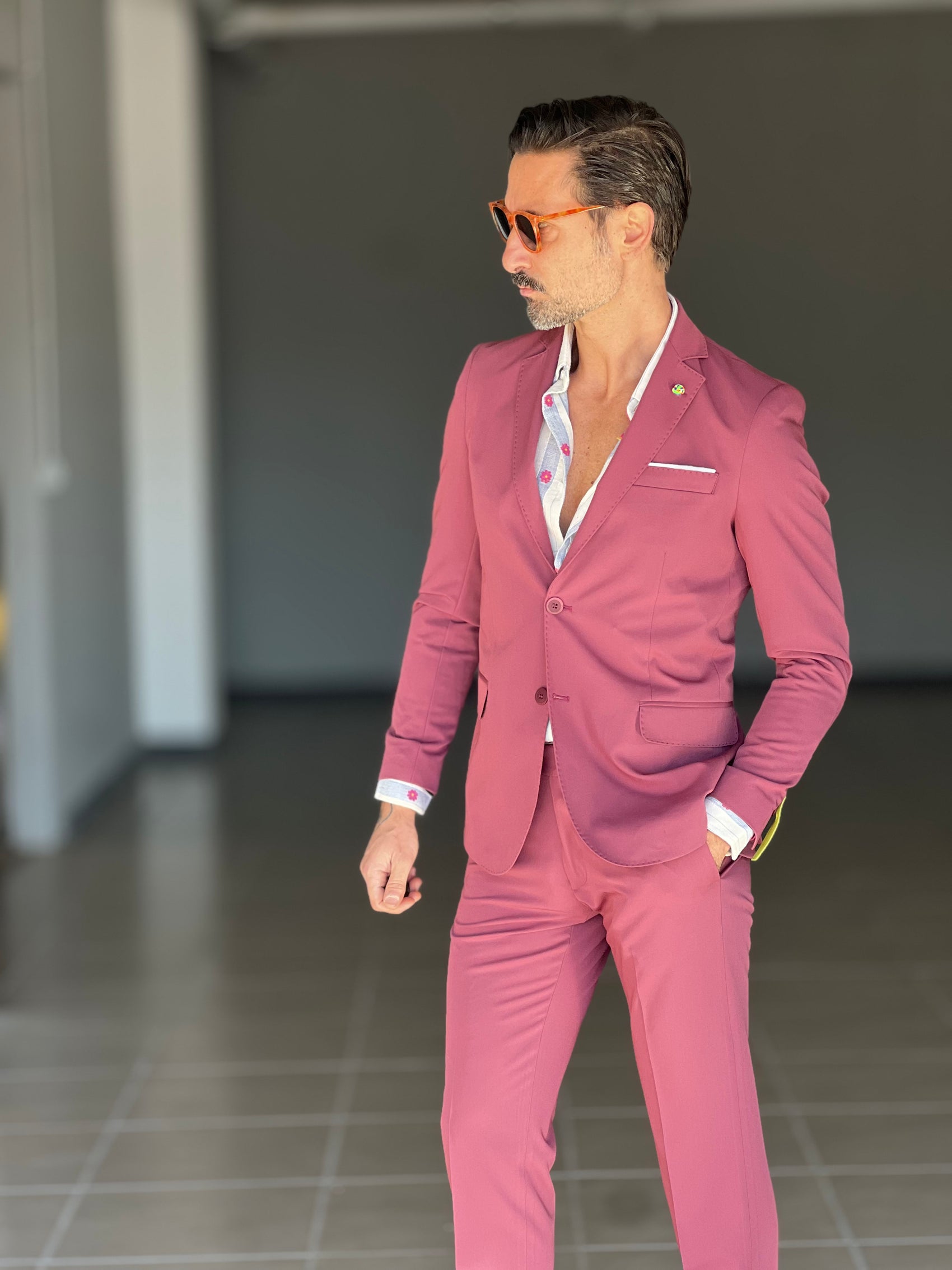 ABITO FRAGOLA  MONOPETTO VISCOSA 003