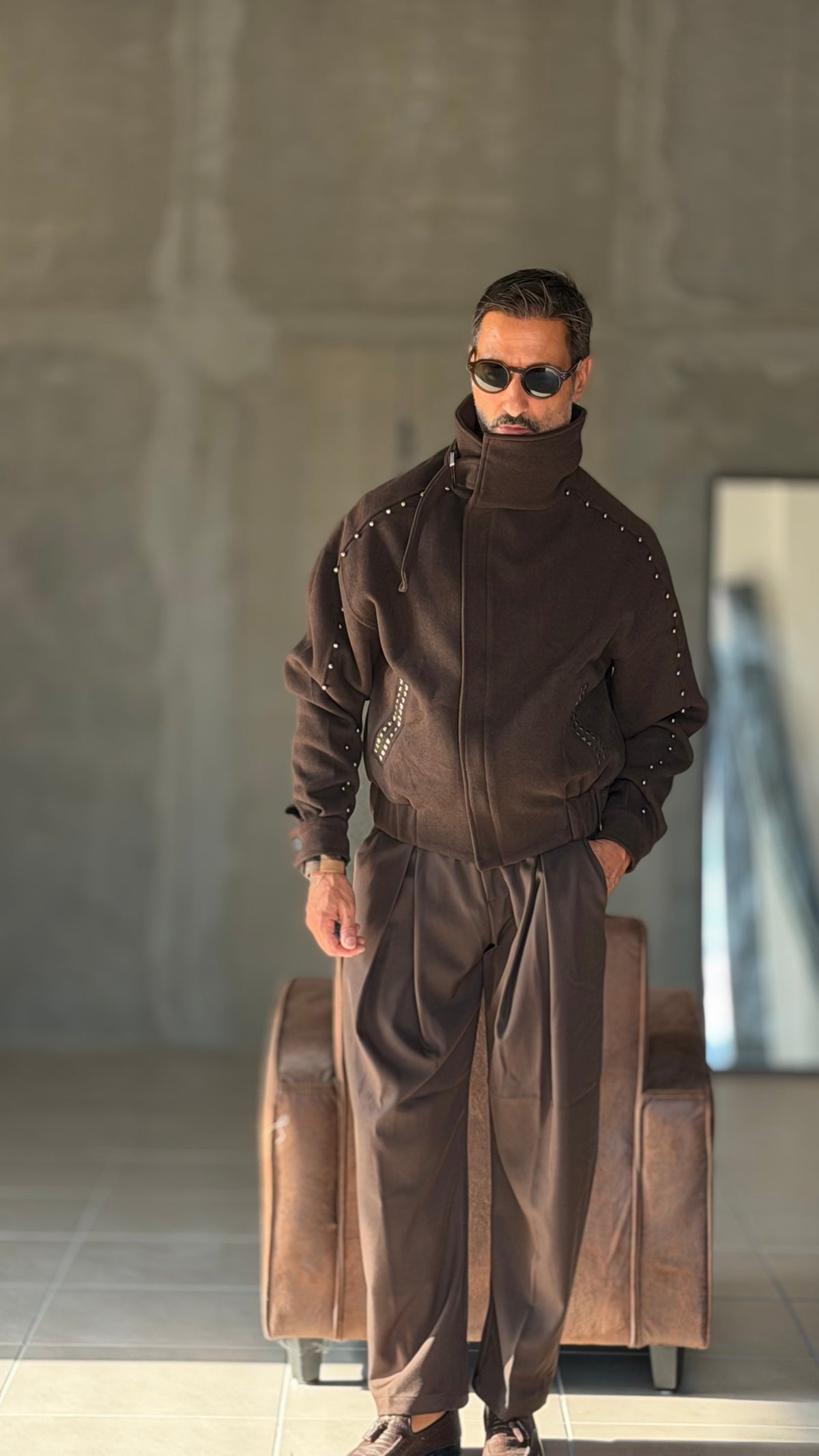 ECORENNA ECRU' BOMBER JACKET