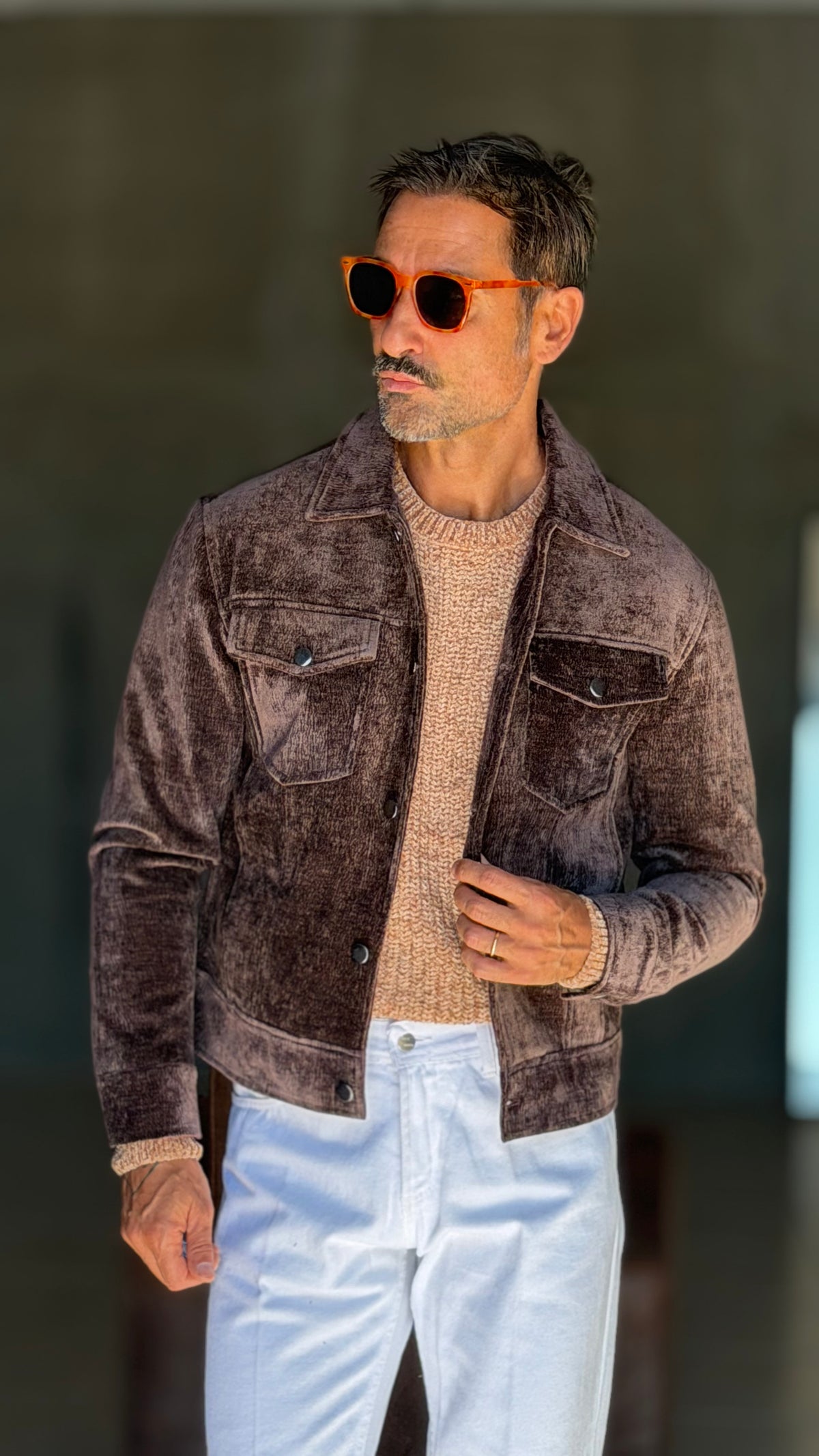 ECORENNA ECRU' BOMBER JACKET