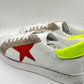 SNEAKER BIANCA STELLA ARANCIO