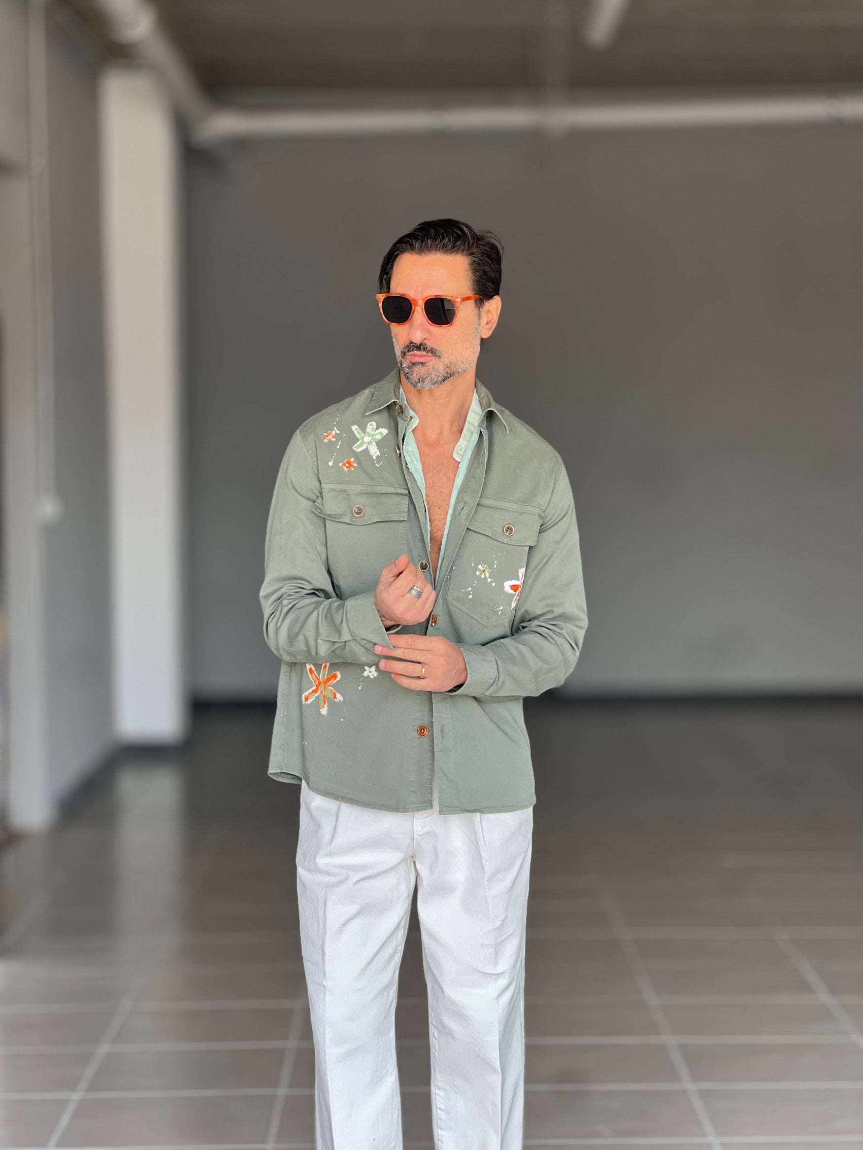 GIOSTRA VISCOSE SHIRT