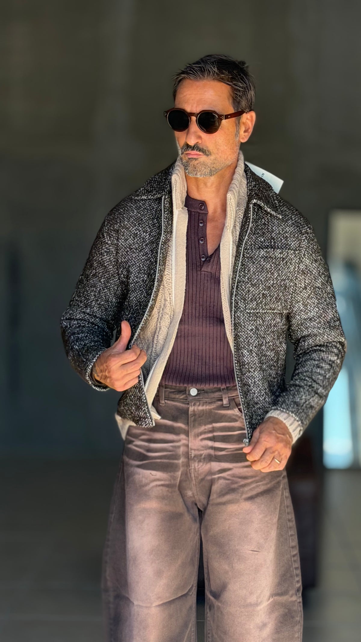 ECORENNA ECRU' BOMBER JACKET