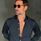 CAMICIA  NERA    MAGLINA