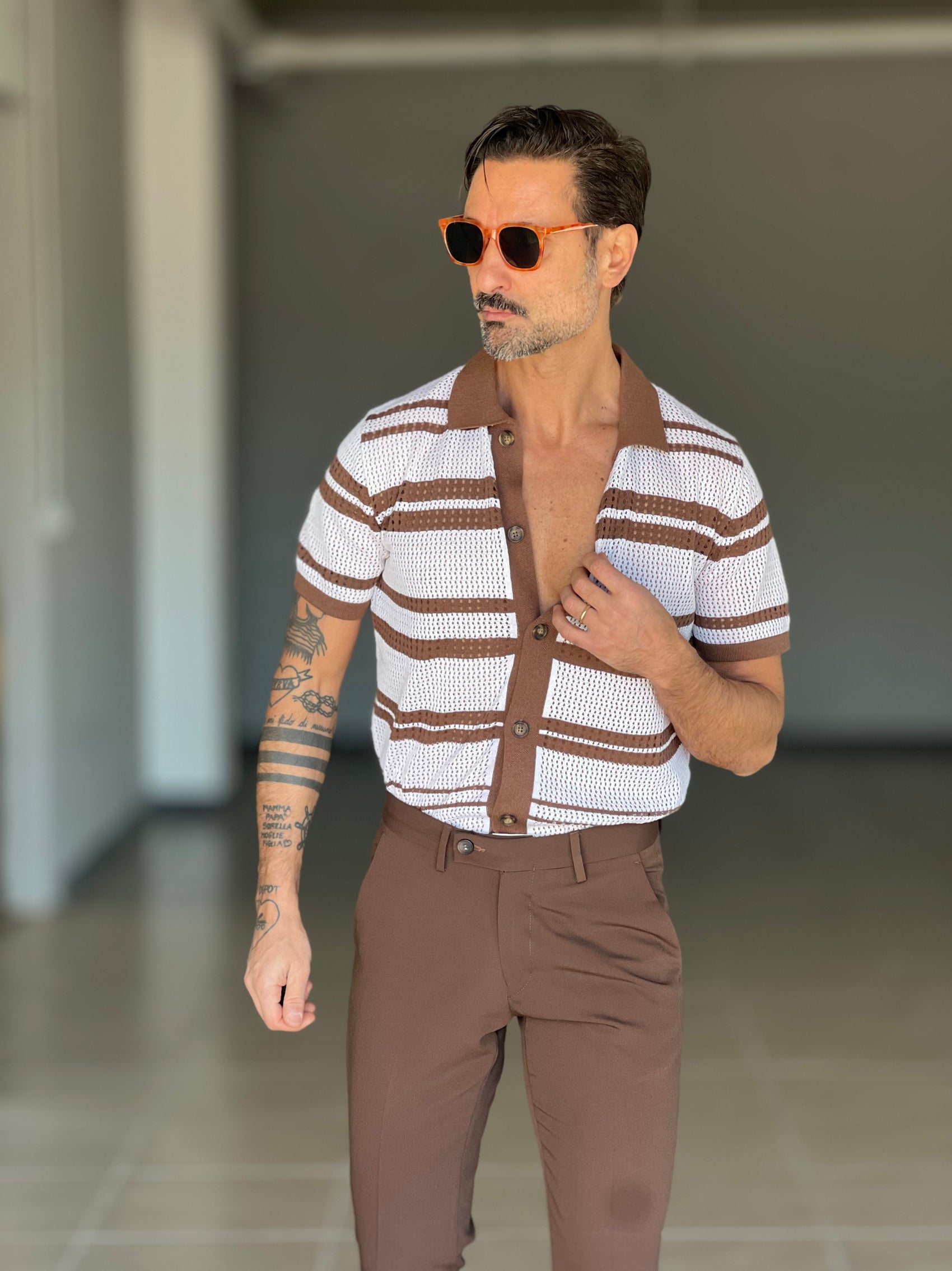 POLO CAMICIA RIGA MORO XAGON