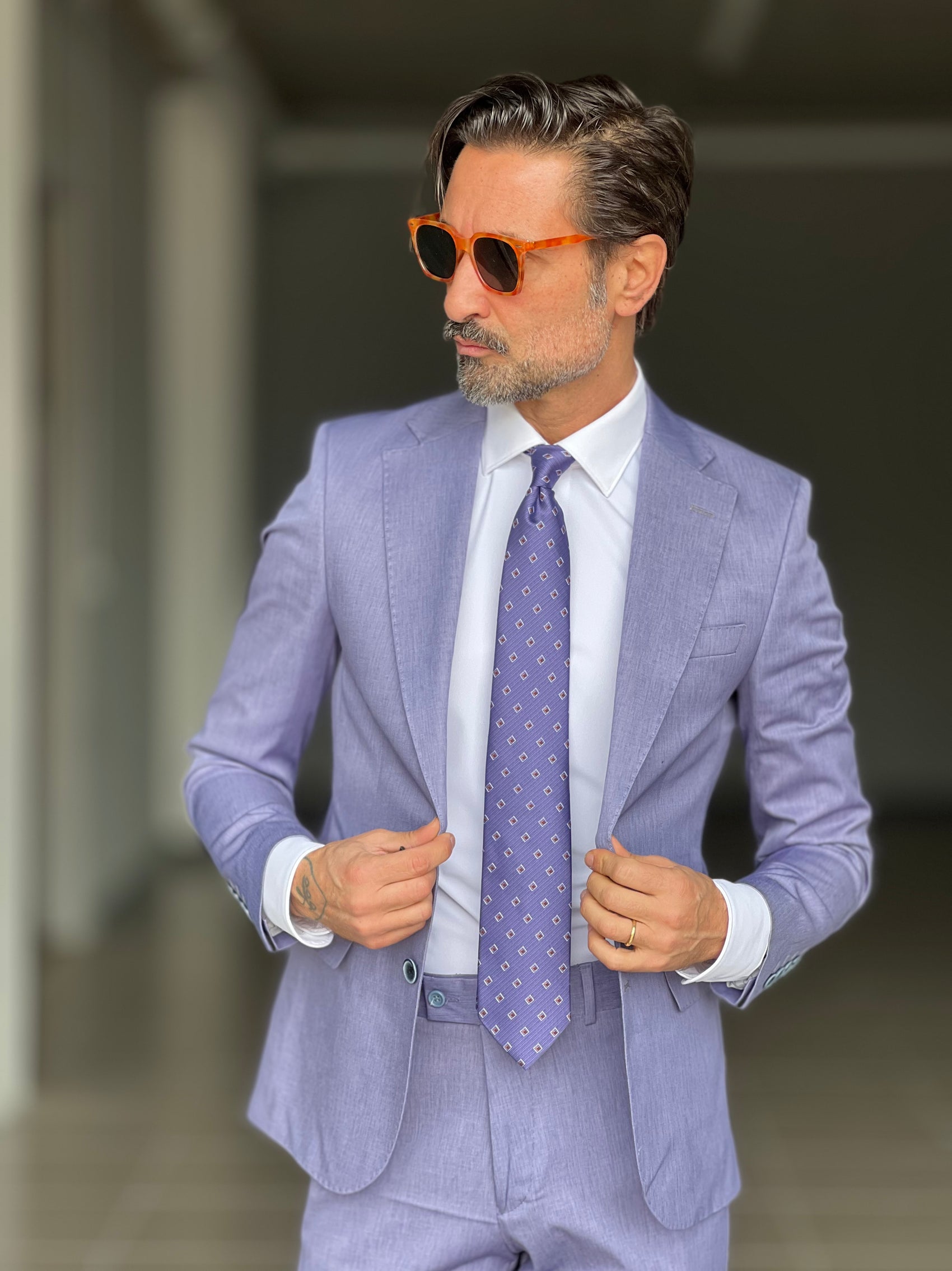 ABITO GLICINE   MONOPETTO ELASTICIZZATO