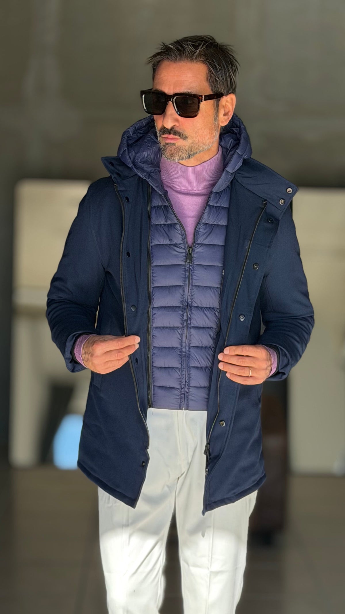 ECORENNA ECRU' BOMBER JACKET