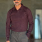 WHITE VISCOSE TROUSERS WITH REGULAR BOTTOM