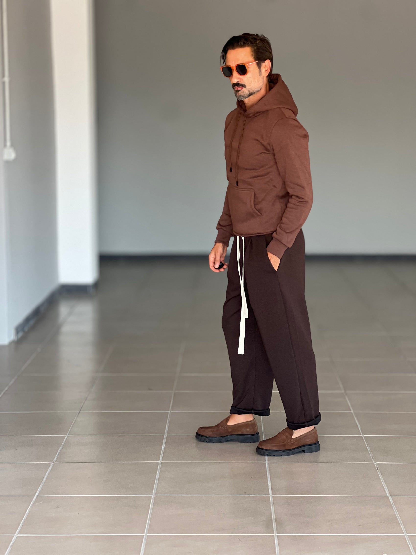 FELPA CAFFE' CAPPUCCIO