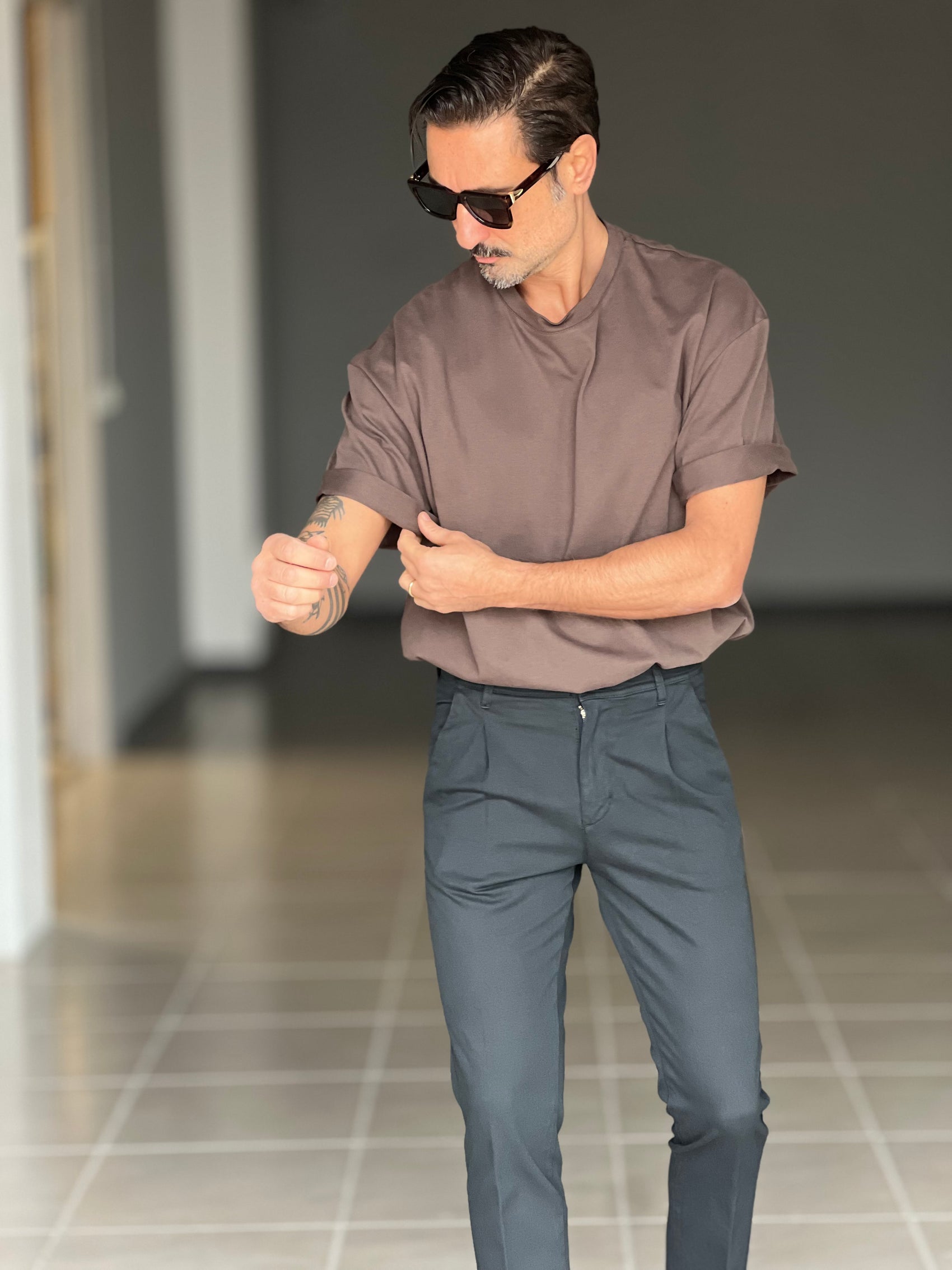 T SHIRT MORO GARZATA OVER FIT