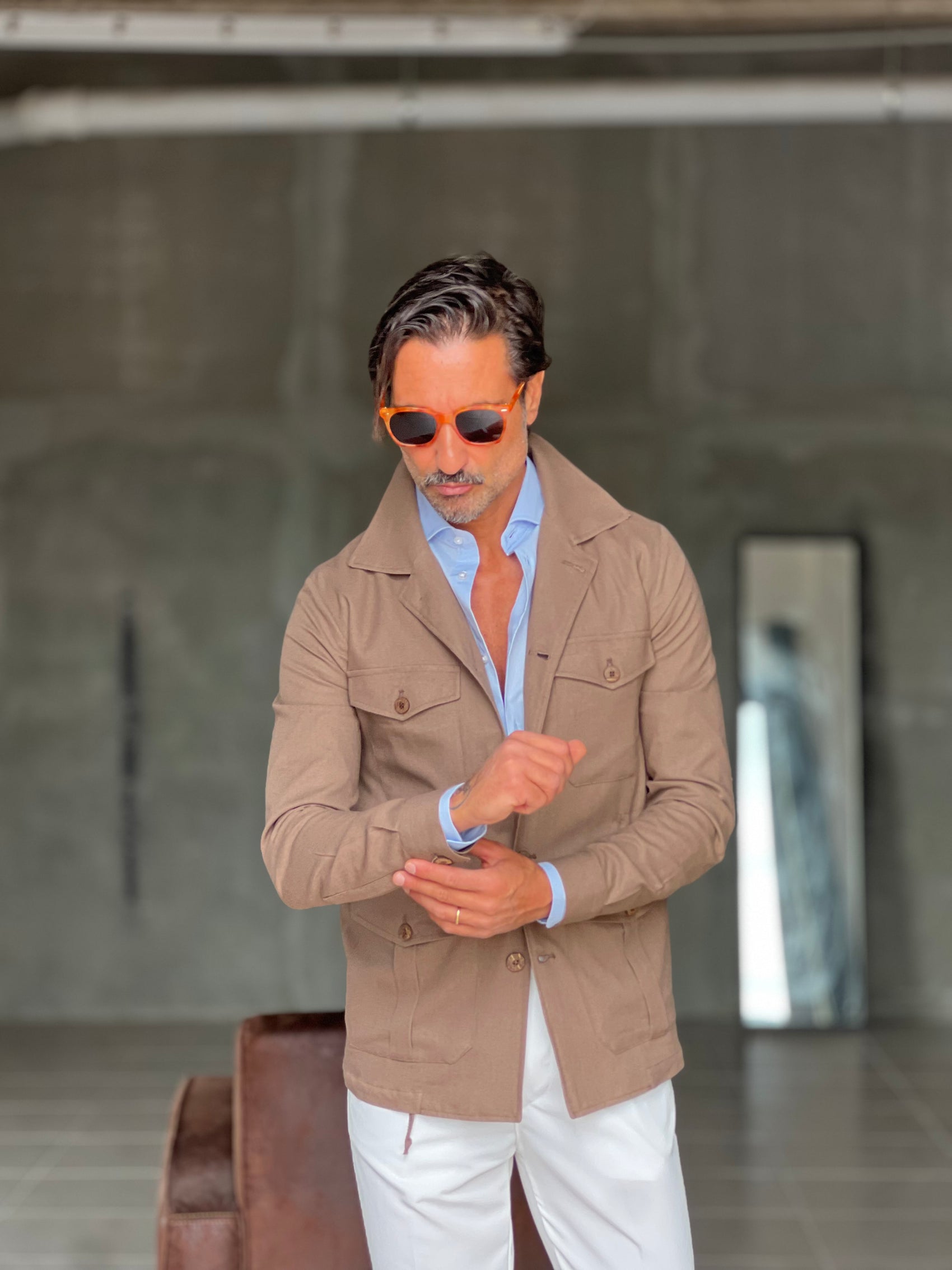 GIOSTRA VISCOSE SHIRT