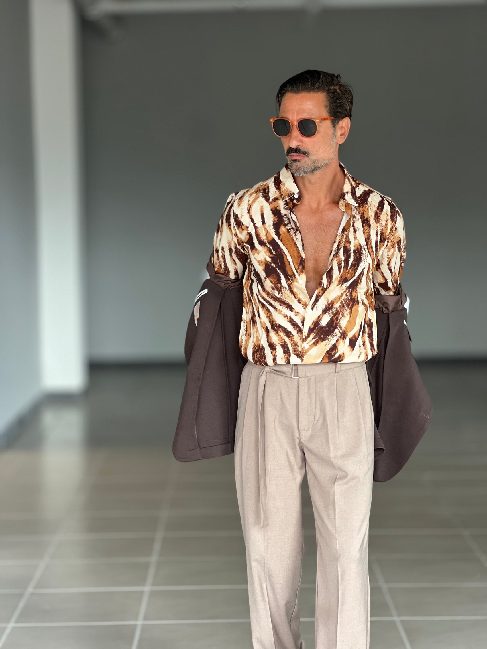 GIOSTRA VISCOSE SHIRT