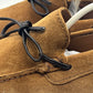 DOUBLE BUCKLE BLACK SUEDE LOAFERS