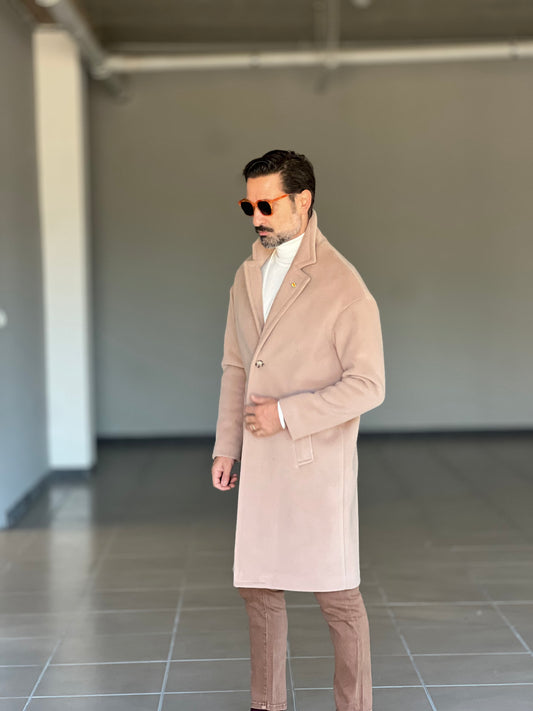 CAPPOTTO  CAMMELLO OVER FIT
