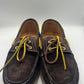 DOUBLE BUCKLE BLACK SUEDE LOAFERS
