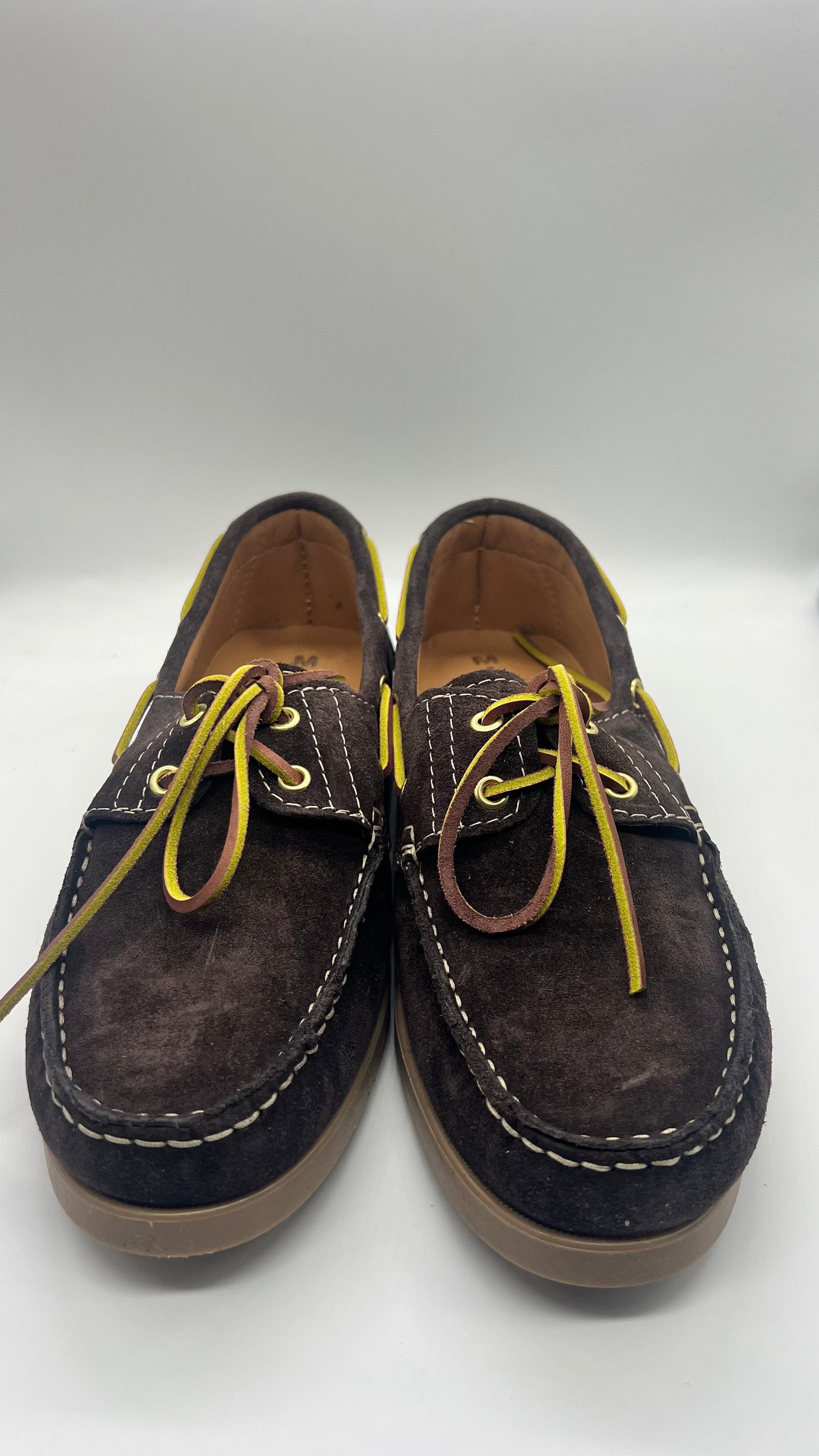 DOUBLE BUCKLE BLACK SUEDE LOAFERS
