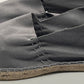 DOUBLE BUCKLE BLACK SUEDE LOAFERS