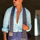 CAMICIA TURCHESE COREANA    LINO