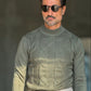 WHITE VISCOSE TROUSERS WITH REGULAR BOTTOM