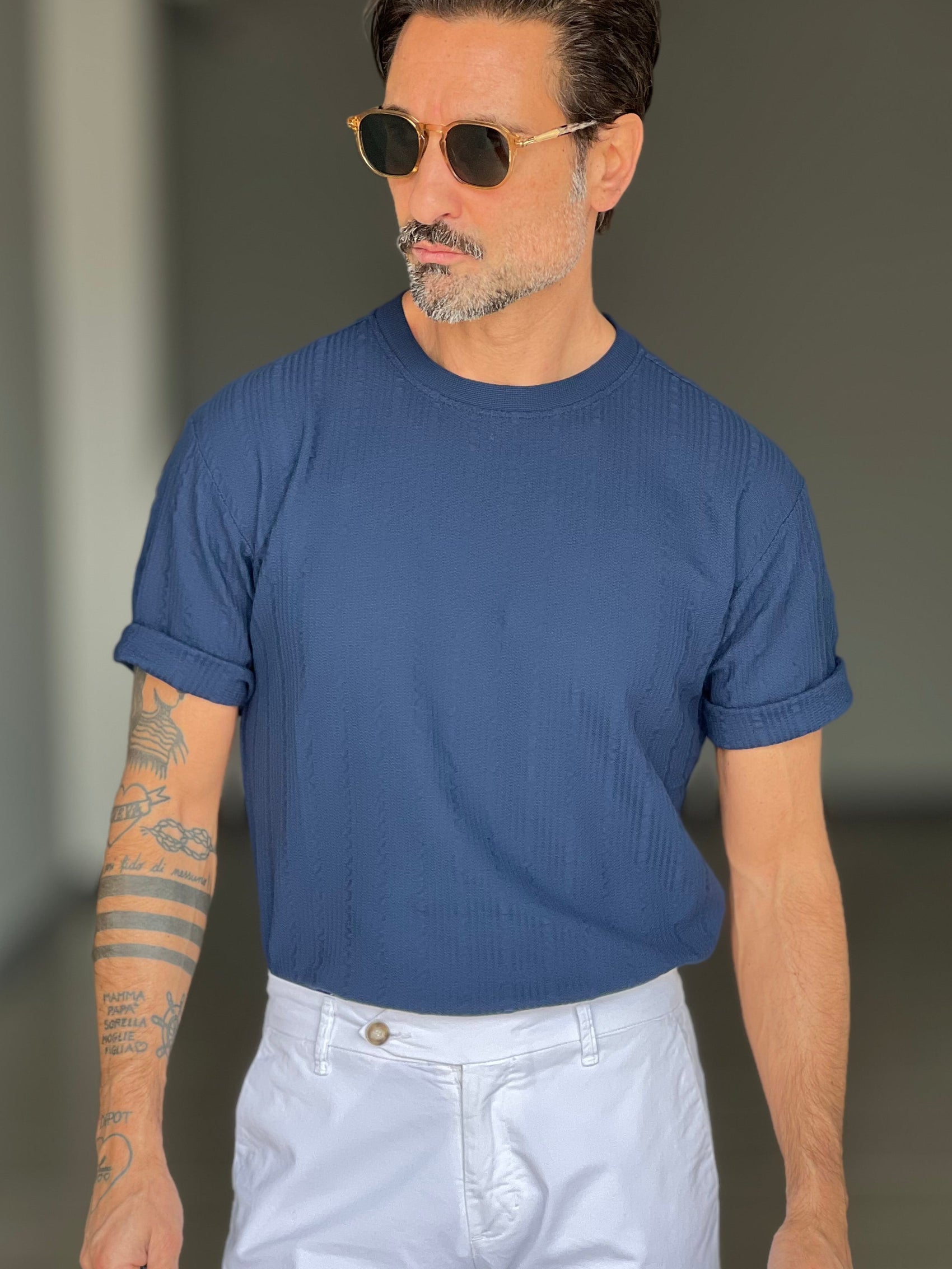 MAGLIA  GIRO BLU DELAVE' KOON