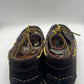DOUBLE BUCKLE BLACK SUEDE LOAFERS
