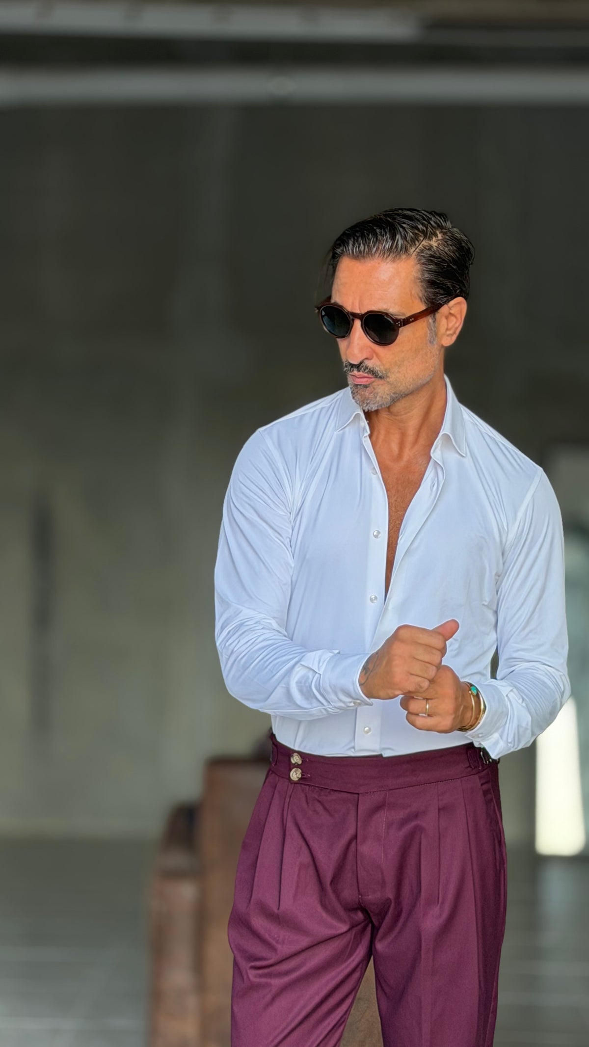 CAMICIA  DEPOT BIANCA  MAGLINA
