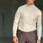 PANTALONE  MORO   DOPPIAPINCES VISCOSA E MISTI
