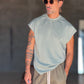 T SHIRT SMANICATA VERDE MENTA OVER FIT