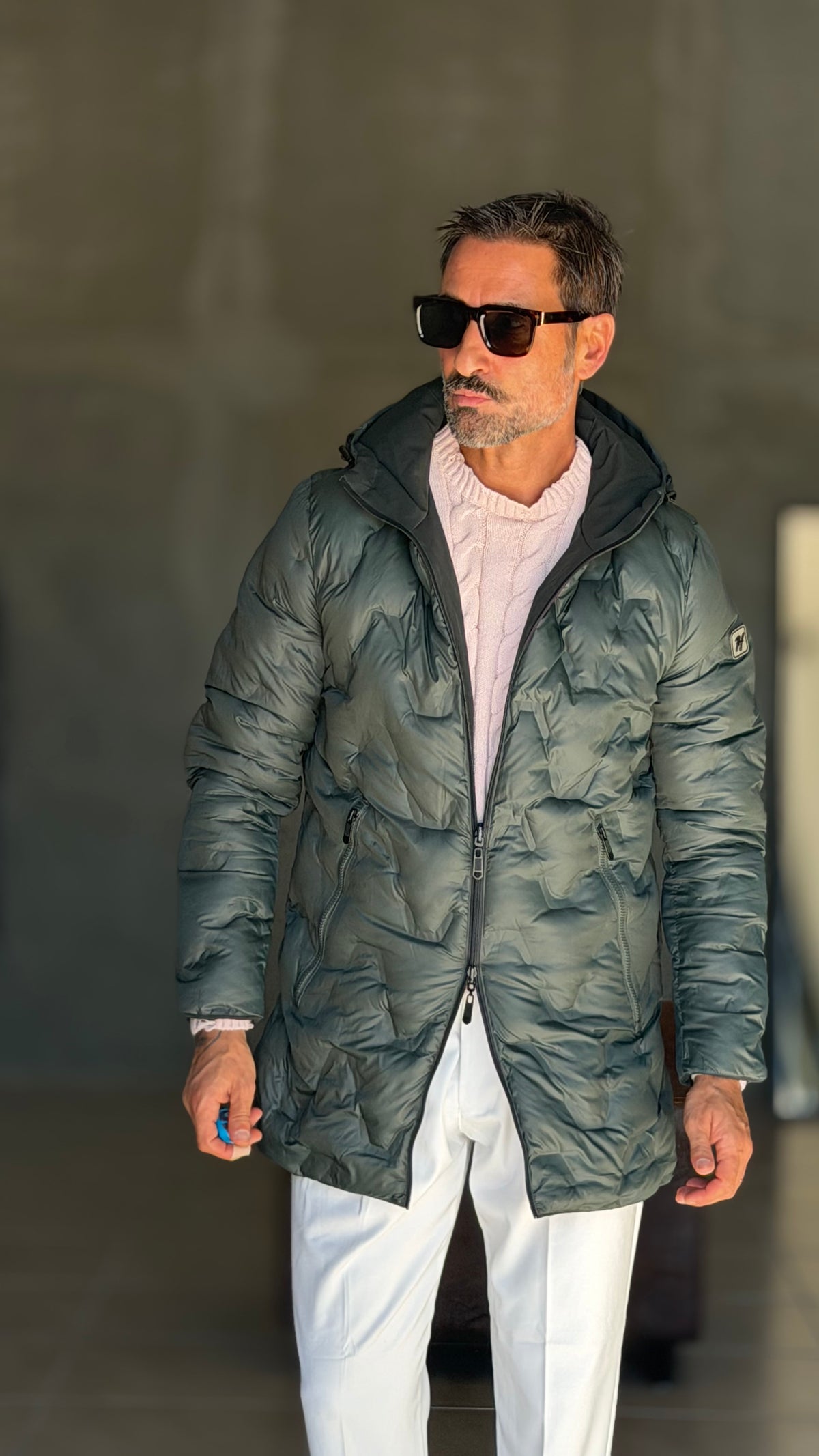 ECORENNA ECRU' BOMBER JACKET