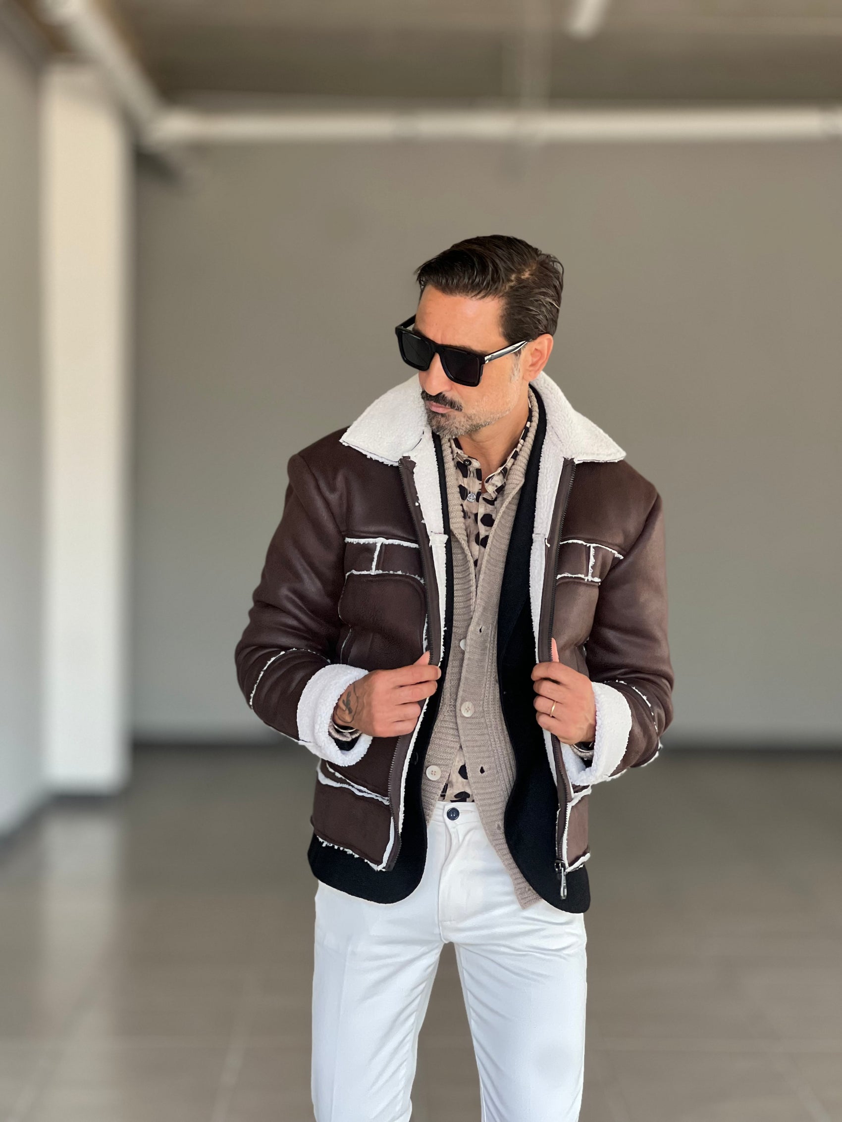 *ECOMONTONE MORO CONTRASTO PANNA XAGON