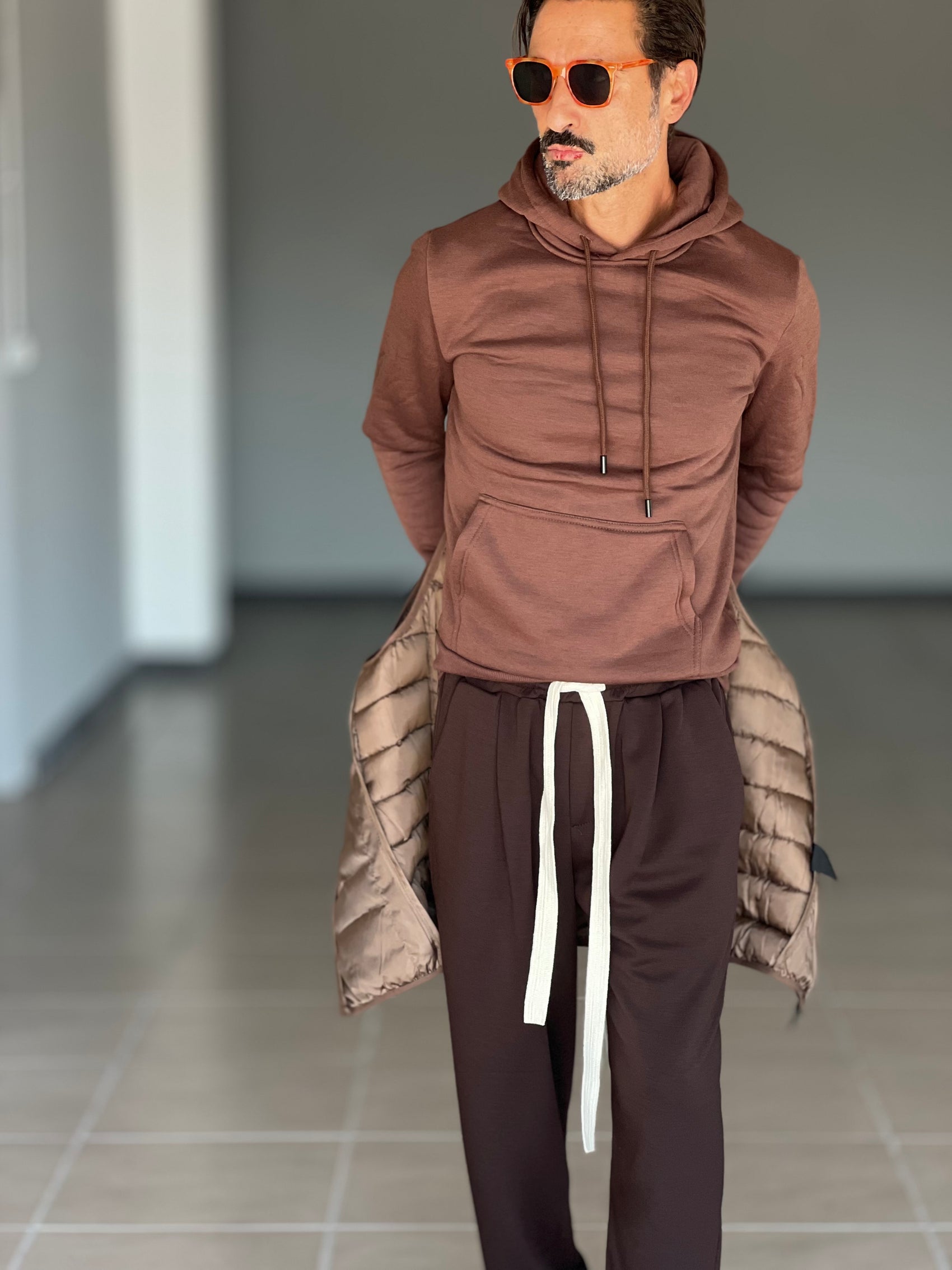 FELPA CAFFE' CAPPUCCIO