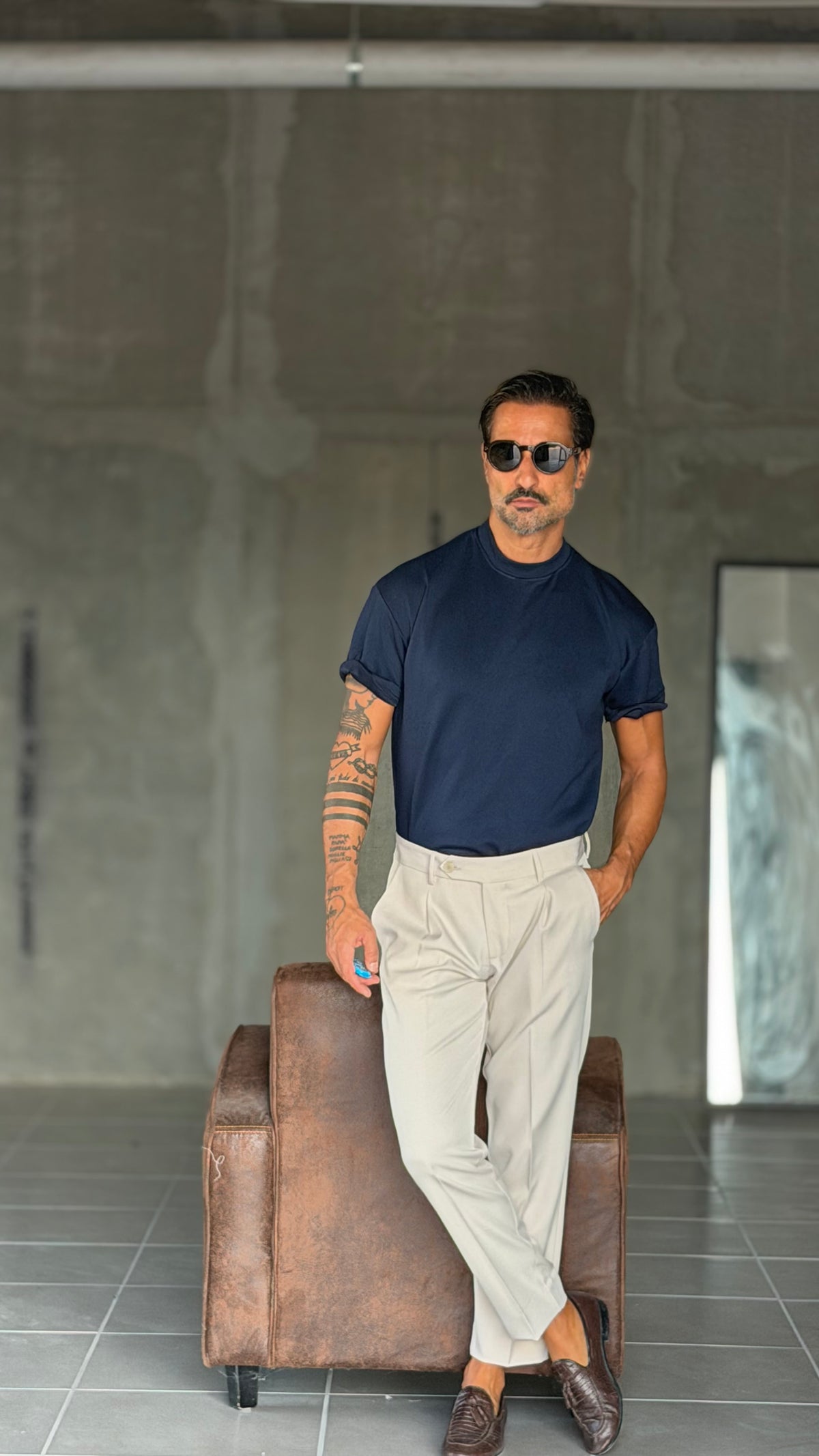 PANTALONE  BURRO  DOPPIAPINCES VISCOSA E MISTI