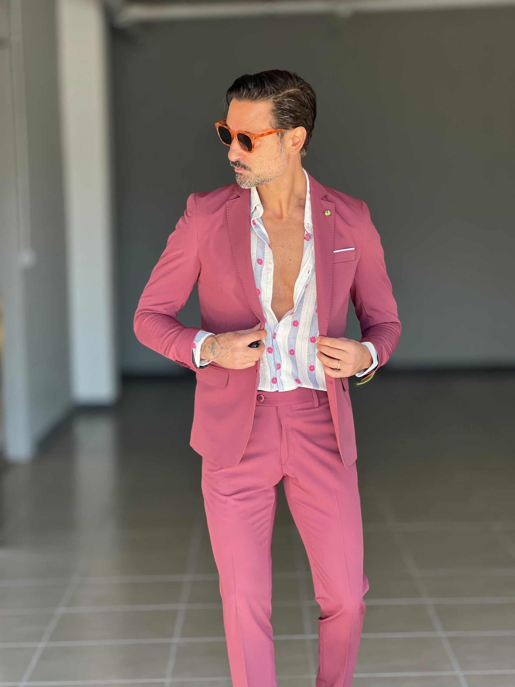 ABITO FRAGOLA  MONOPETTO VISCOSA 003