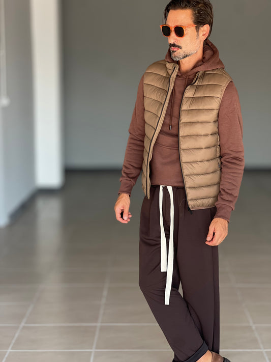 GILET  PIUMINO MORO